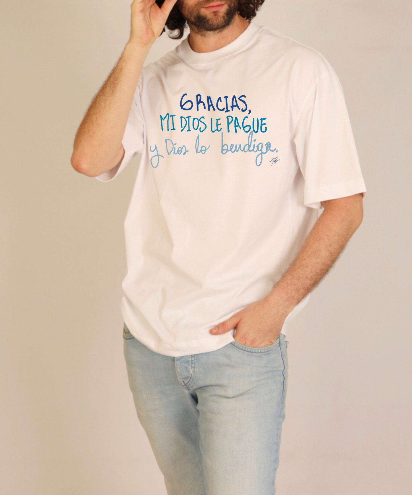 Camiseta “Gracias, mi Dios le pague” – Expresión paisa