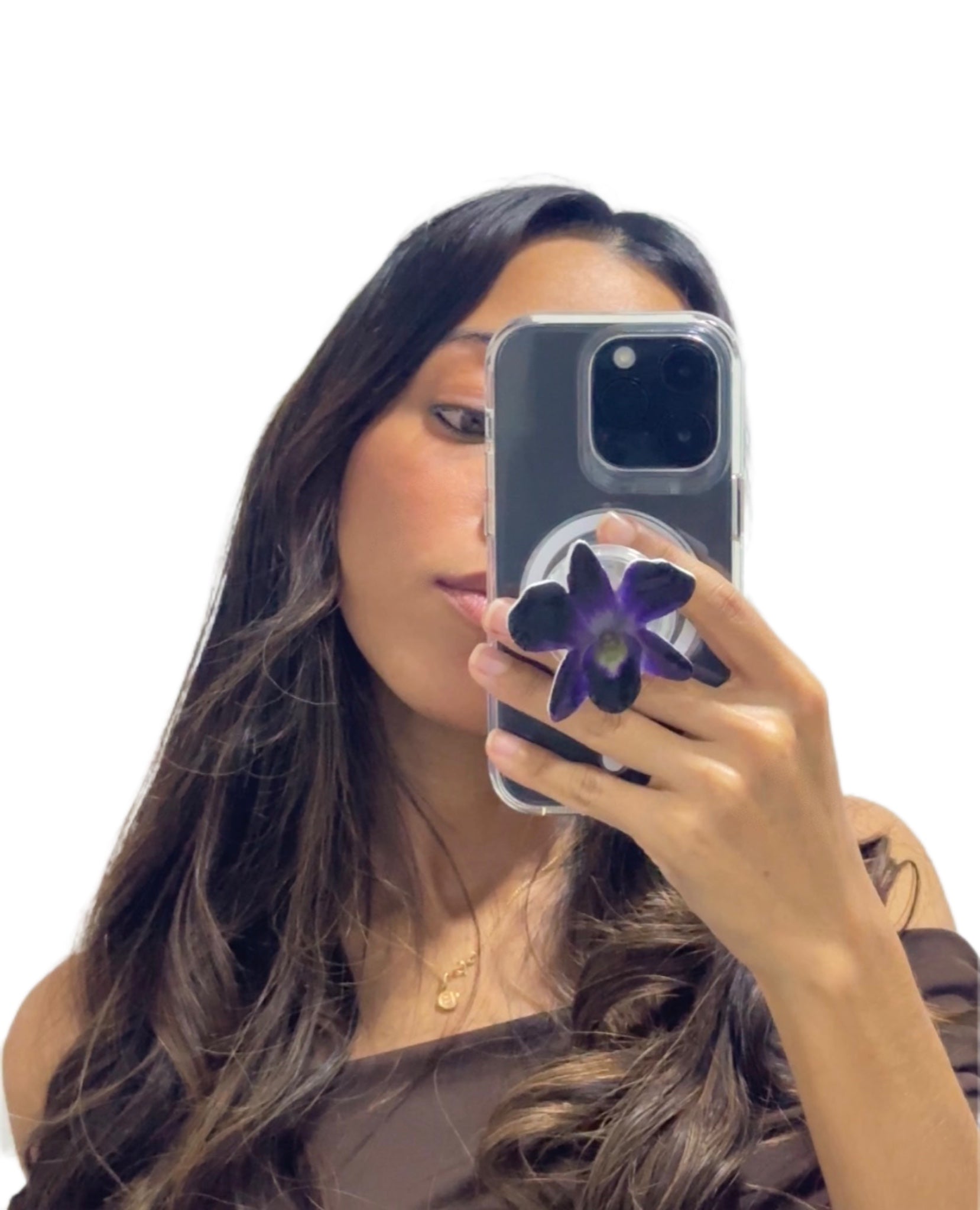 #05 Holder PopSocket - Colección Florecer - Morada