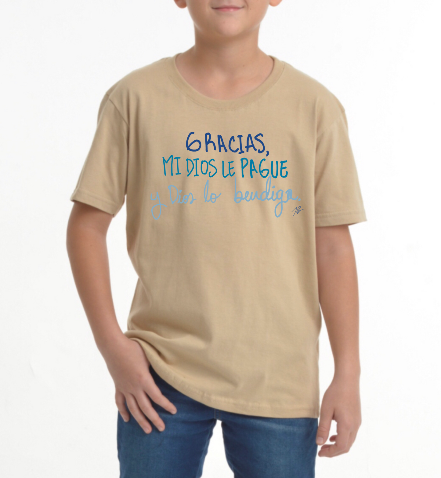 Camiseta “Gracias, mi Dios le pague” – Expresión paisa